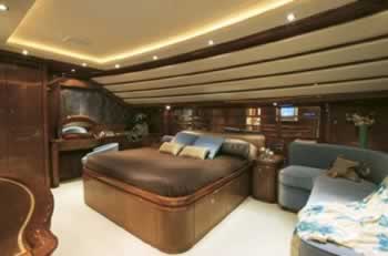 PANDORA Ferretti 112 feet luxury crewed motor yacht charter Greece