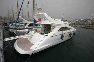 GINA STAR AICON 57 motor yacht Greece
