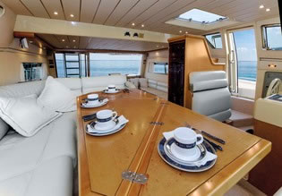 Motor yacht ISIDORA FERRETTI 60 feet yacht charter Mykonos Greece
