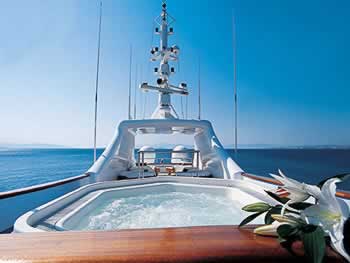WHITE KNIGHT 152 feet luxury crewed motor yacht charter Greece