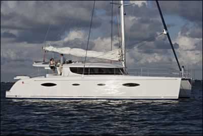 Catamaran charter Greece SALINA 48 Fountaine Pajot