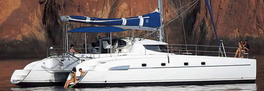 BAHIA 46 catamaran charter Greece